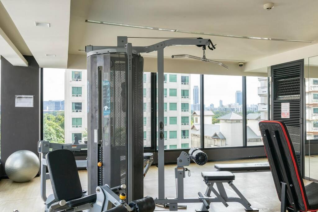Stylish 1 Bedroom, Nice Pool,Bts Asok, Sukhumvit Bangkok Exterior foto